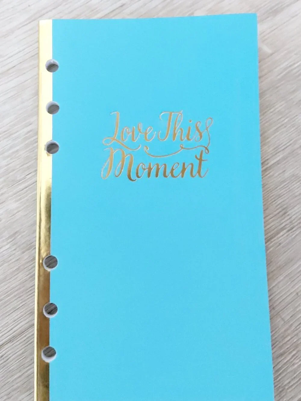 Recollection: Love This Moment Planner Journal with Pen, Highlighter, and Bookma